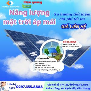 Gói Pin Năng Lượng Mặt Trời 10.56kWp - 3 Pha